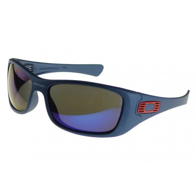 Oakley Antix Sunglasses Blue Frame Colored Lens Fantastic Savings