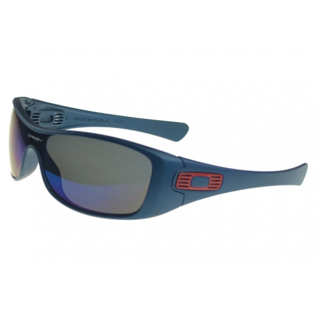 Oakley Antix Sunglasses Blue Frame Gray Lens Hot Online Store