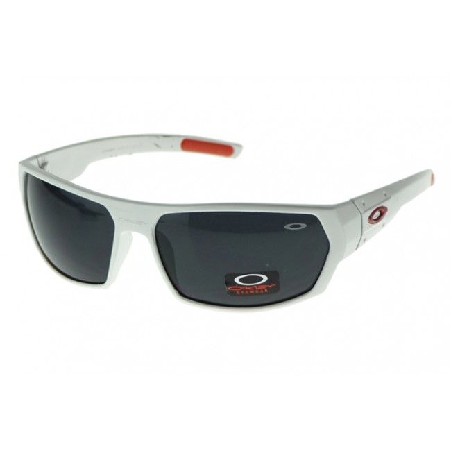 Oakley Asian Fit Sunglasses White Frame Black Lens Best Pirce