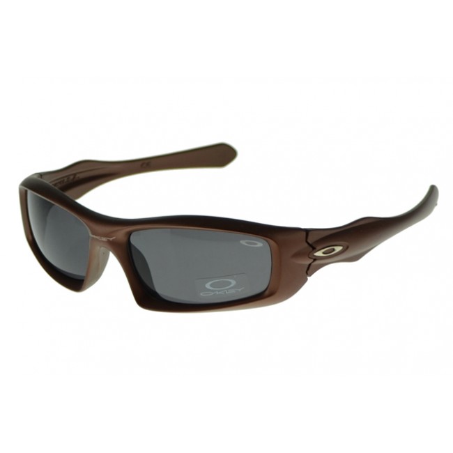 Oakley Asian Fit Sunglasses Brown Frame Gray Lens Wholesale UK