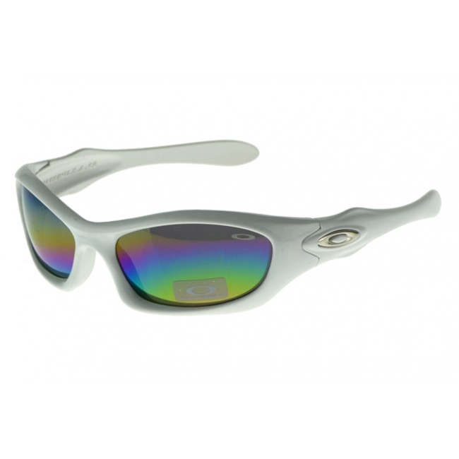 Oakley Asian Fit Sunglasses White Frame Colored Lens USA UK
