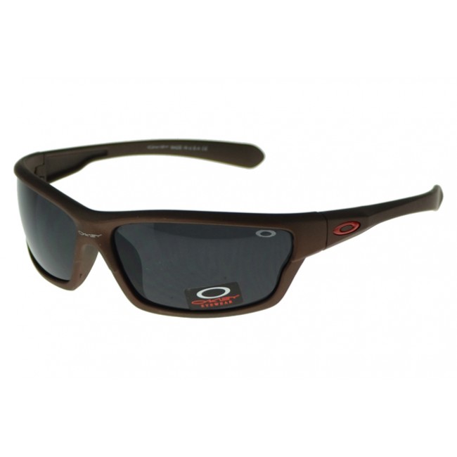 Oakley Asian Fit Sunglasses Brown Frame Black Lens Free Shipping