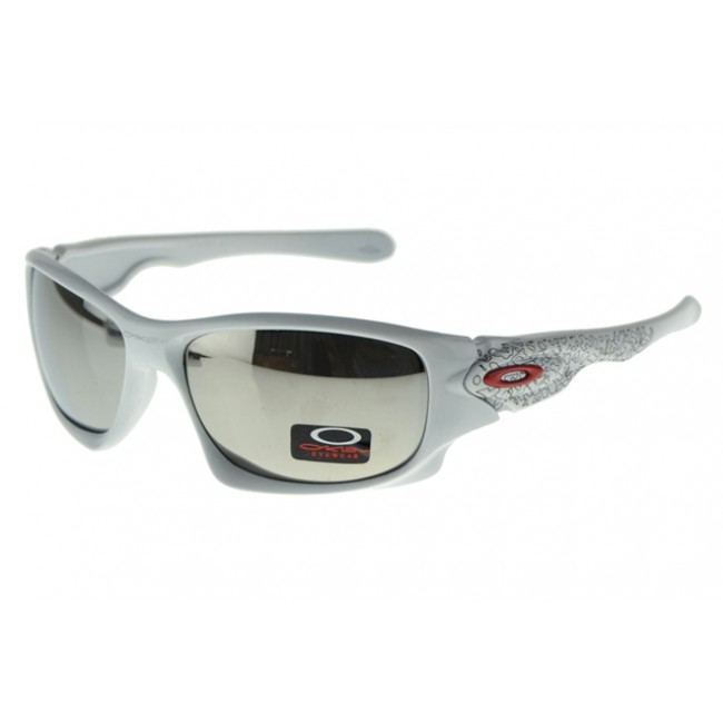 Oakley Asian Fit Sunglasses White Frame Silver Lens Authorized Site
