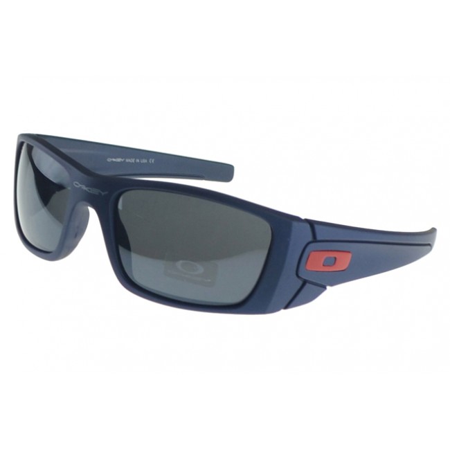 Oakley Batwolf Sunglasses Blue Frame Gray Lens Classic Styles