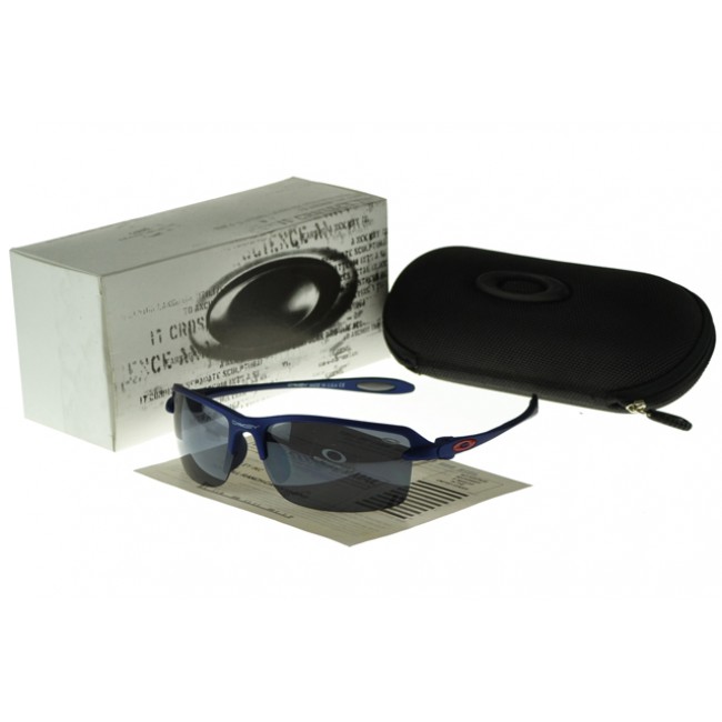 Oakley Commit Sunglasses black Frame blue Lens Street Fabric