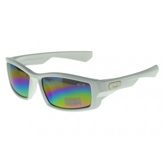 Oakley Crankcase Sunglass White Frame Colored Lens Low Price