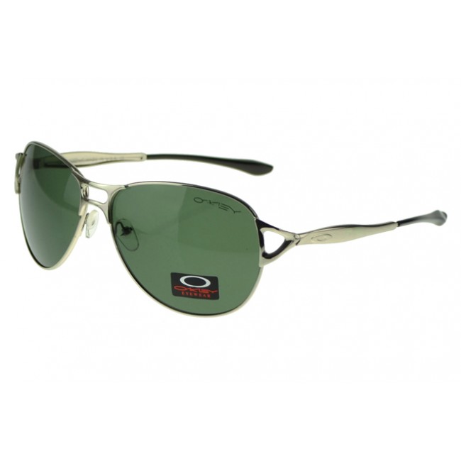 Oakley EK Signature Sunglasses Silver Frame Gray Lens Store High Quality