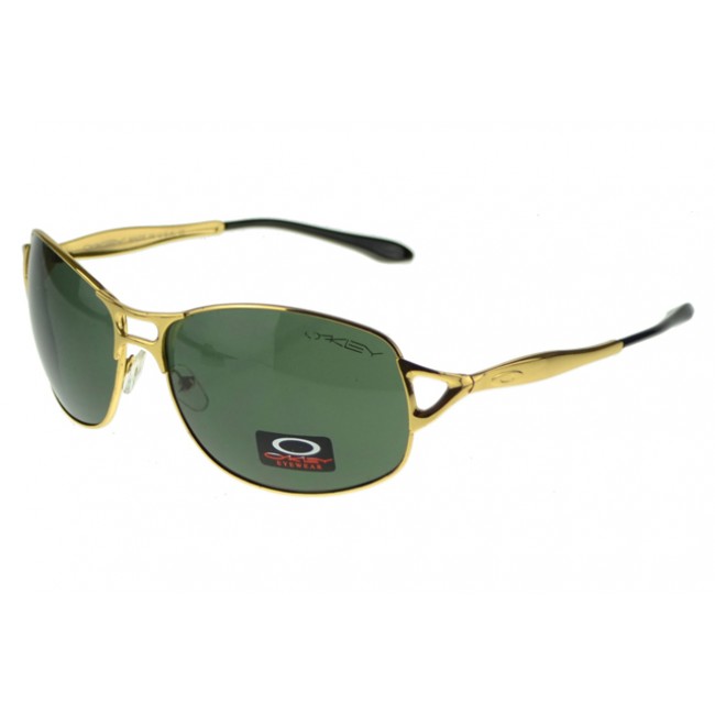 Oakley EK Signature Sunglasses Gold Frame Gray Lens Outlet Shop Online