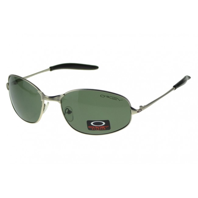 Oakley EK Signature Sunglasses Silver Frame Gray Lens Amazing Selection