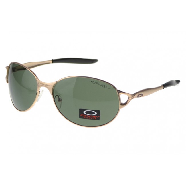 Oakley EK Signature Sunglasses Gold Frame Gray Lens US For