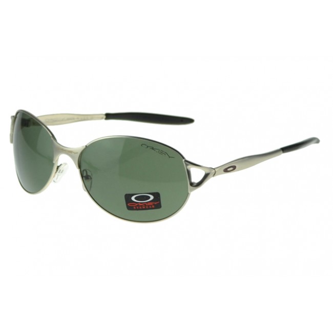 Oakley EK Signature Sunglasses Silver Frame Gray Lens UK Store