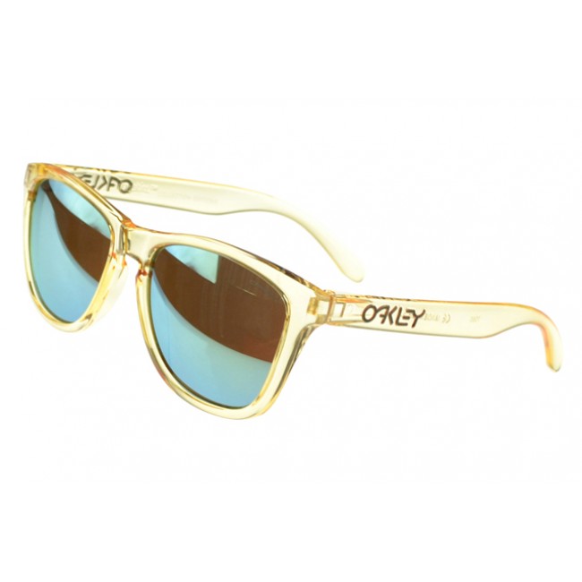 Oakley Frogskin Sunglasses Silver Frame Blue Lens Buy Real