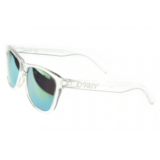 Oakley Frogskin Sunglasses White Frame Blue Lens Office Online