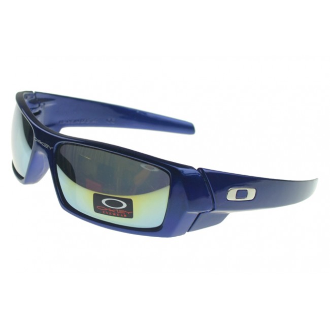 Oakley Gascan Sunglasses Blue Frame Yellow Lens Wide Varieties