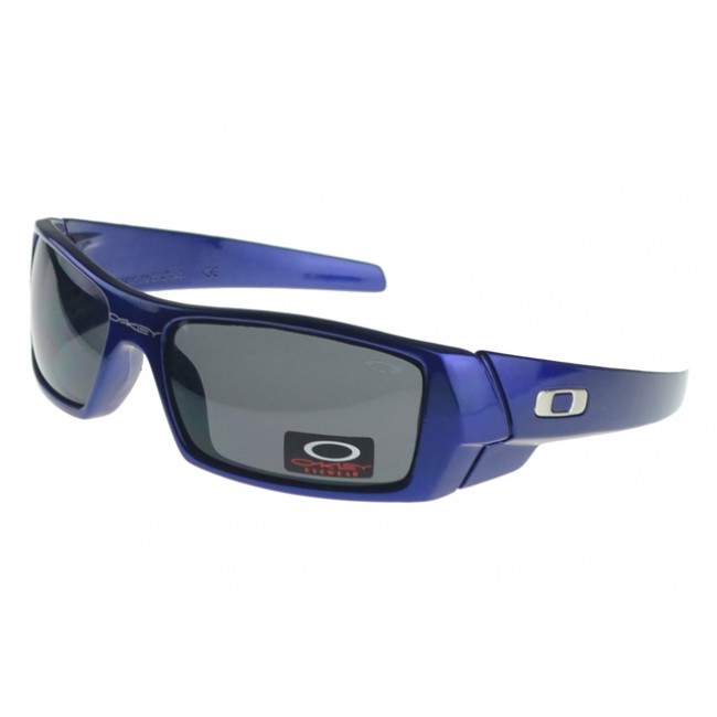 Oakley Gascan Sunglasses Blue Frame Gray Lens Official USA