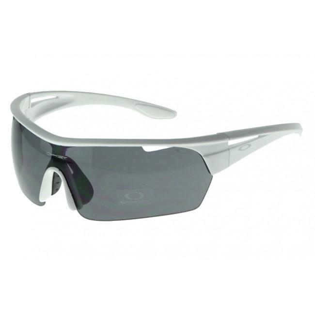 Oakley Half Straight Jaquetas Sunglasses Silver Frame Gray Lens Sweden
