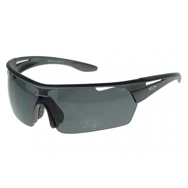 Oakley Half Straight Jaquetas Sunglasses Black Frame Gray Lens Factory Outlet Online