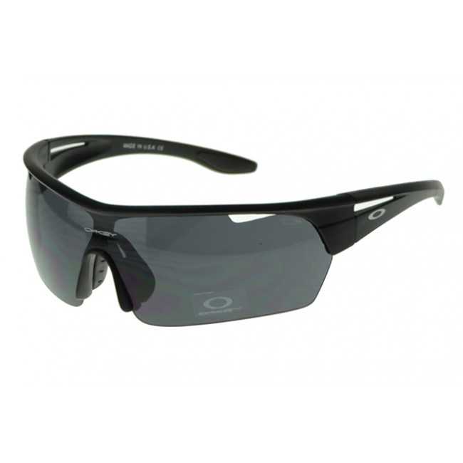Oakley Half Straight Jaquetas Sunglasses Black Frame Gray Lens Superior Quality