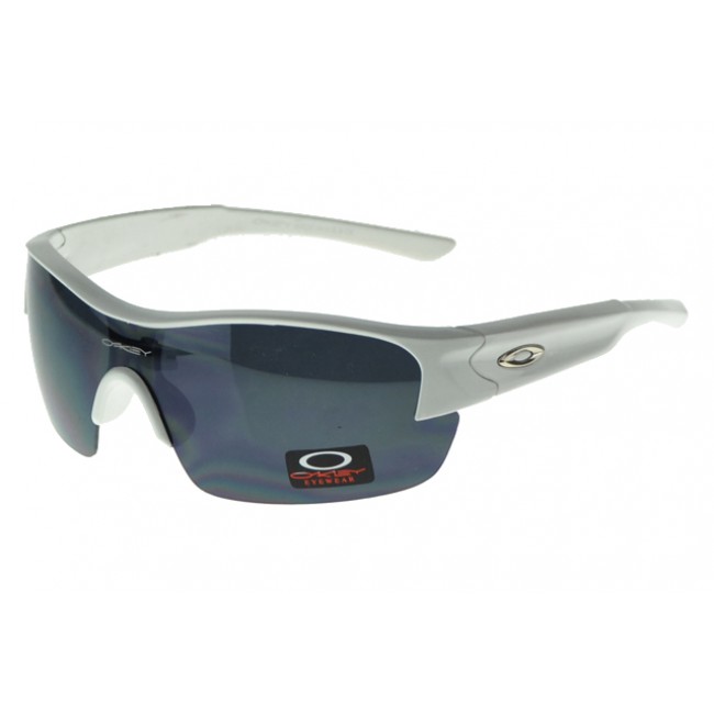 Oakley Half Straight Jaquetas Sunglasses Silver Frame Gray Lens Official Supplier