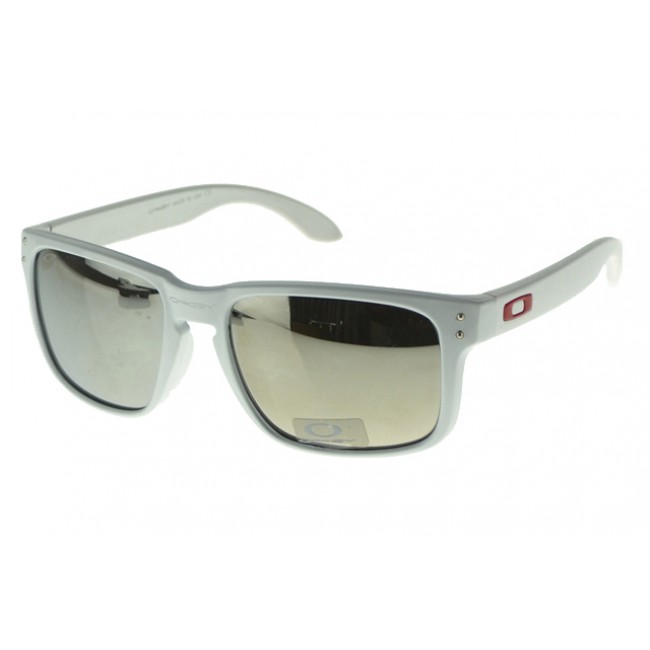 Oakley Holbrook Sunglasses White Frame Silver Lens Online Store