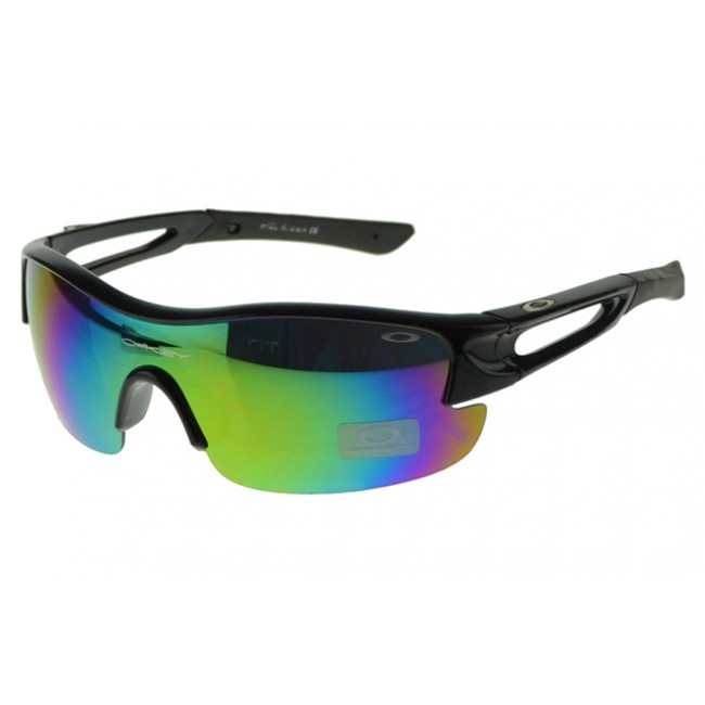 Oakley Jawbone Sunglasses Black Frame Irised Lens Fashion Store Online