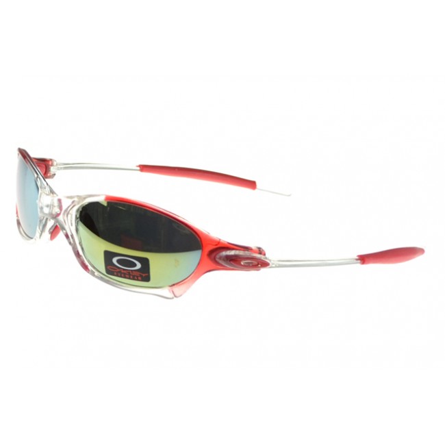 Oakley Juliet Sunglasses Red Frame Silver Lens Sale Retailer