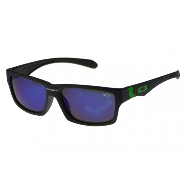 Oakley Jupiter Squared Sunglasses Black Frame Blue Lens USA Free Shipping