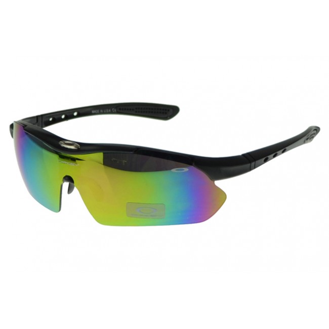 Oakley M Frame Sunglasses Black Frame Yellow Lens Outlet For Sale