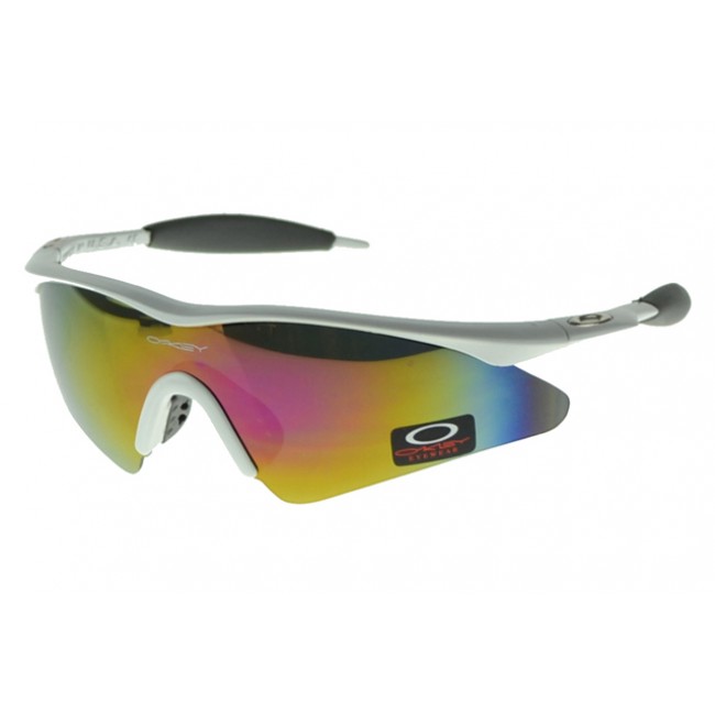 Oakley M Frame Sunglasses White Frame Colored Lens The Most Fashion Designs
