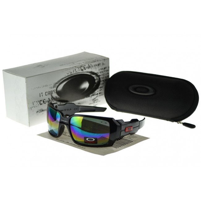 Oakley Oil Rig Sunglasses black Frame multicolor Lens US In Leather