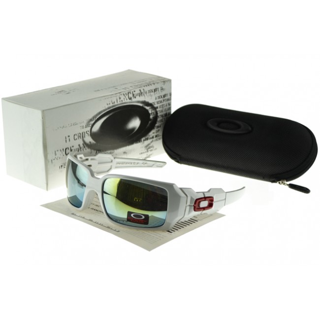 Oakley Oil Rig Sunglasses white Frame yellow Lens US Top