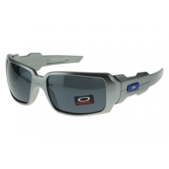 Oakley Oil Rig Sunglasses Gray Frame Black Lens Quality Design
