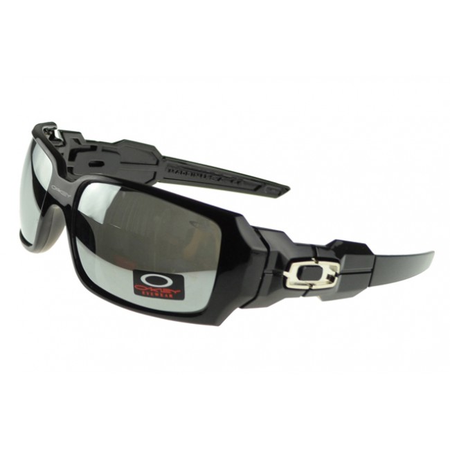 Oakley Oil Rig Sunglasses Black Frame Silver Lens Reliable Quality