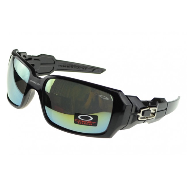 Oakley Oil Rig Sunglasses Black Frame Colored Lens Outlet Online
