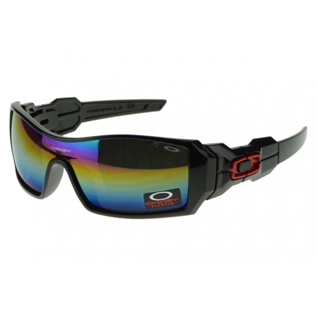 Oakley Oil Rig Sunglasses Black Frame Colored Lens Home Outlet