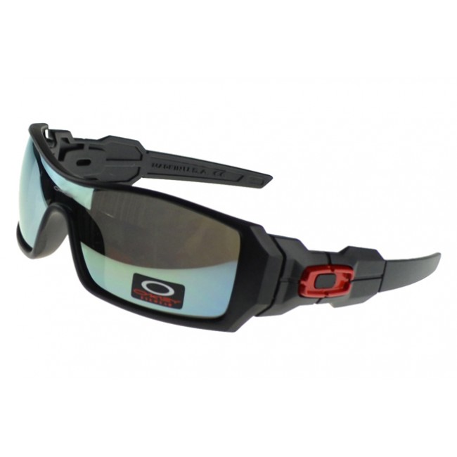 Oakley Oil Rig Sunglasses Black Frame Colored Lens Discount Off