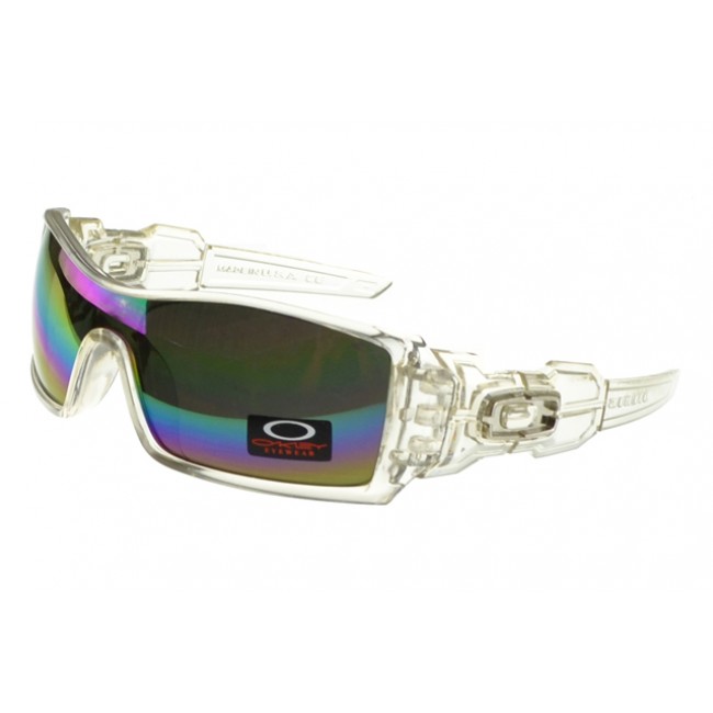 Oakley Oil Rig Sunglasses White Frame Colored Lens Paris