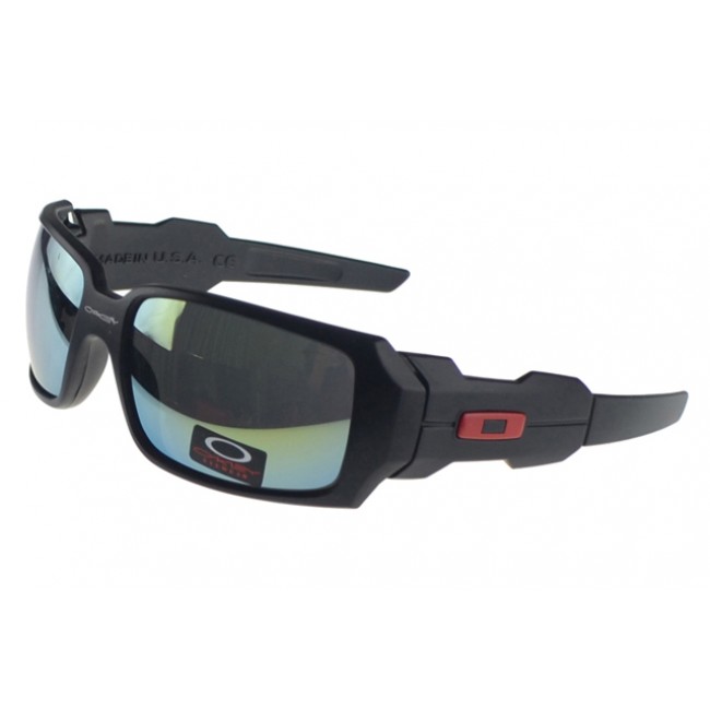 Oakley Oil Rig Sunglasses Black Frame Colored Lens Great Models