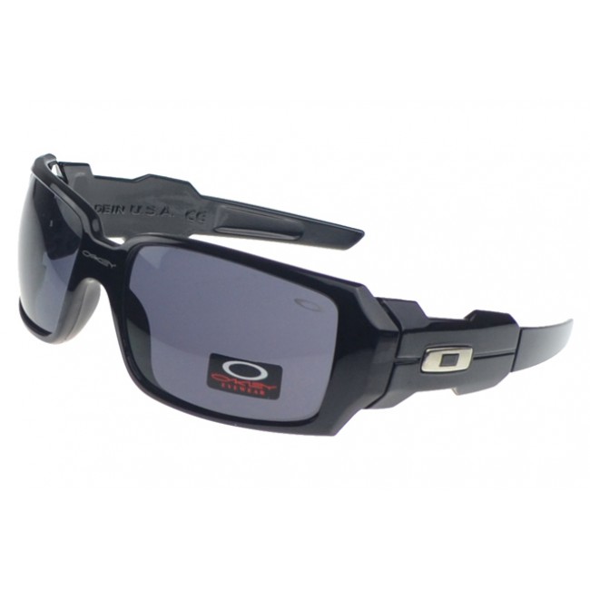 Oakley Oil Rig Sunglasses Black Frame Gray Lens Factory Store