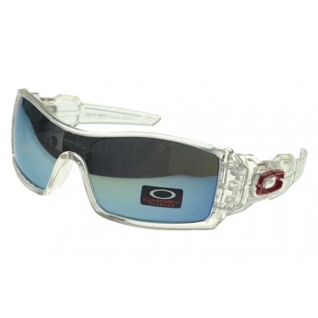 Oakley Oil Rig Sunglasses White Frame Colored Lens Outlet