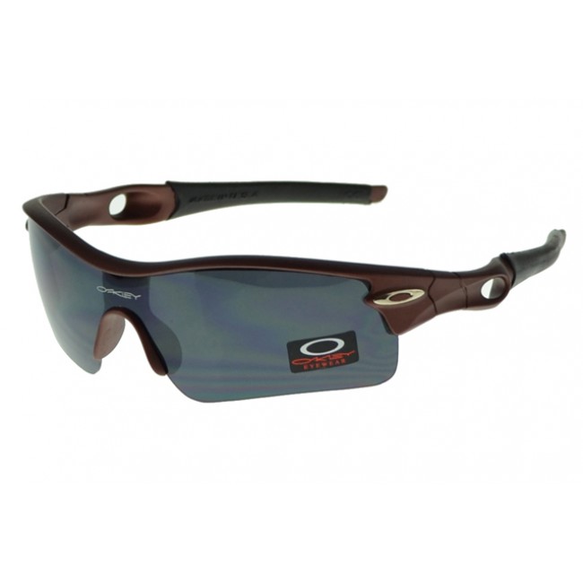 Oakley Radar Range Sunglasses Brown Frame Blue Lens Outlet