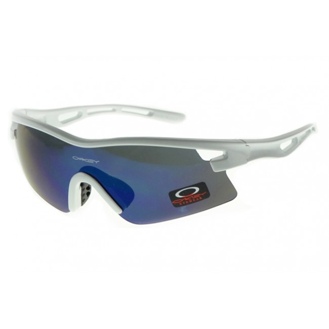 Oakley Radar Range Sunglasses White Frame Blue Lens US original