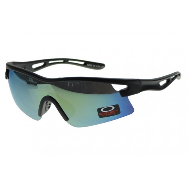 Oakley Radar Range Sunglasses Black Frame Green Lens Prestigious