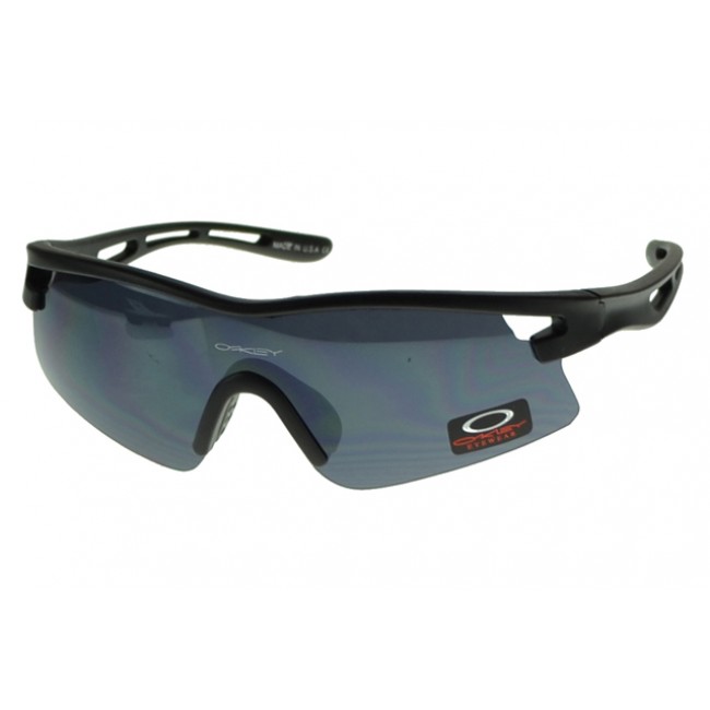 Oakley Radar Range Sunglasses Black Frame Black Lens US Blue