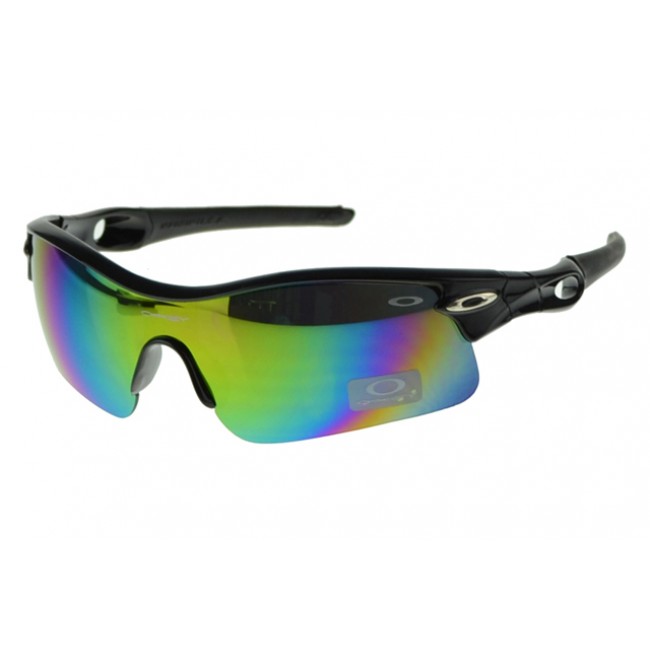 Oakley Radar Range Sunglasses Black Frame Green Lens Stores