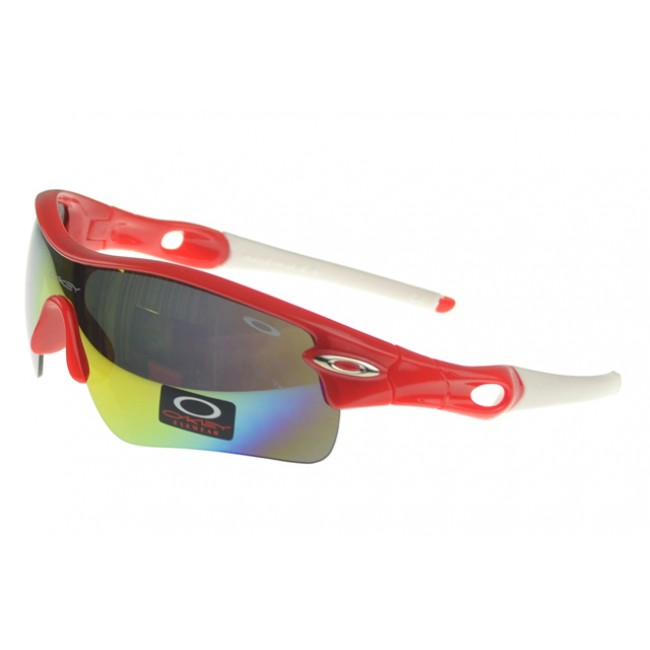 Oakley Radar Range Sunglasses Red Frame Colored Lens Fantastic