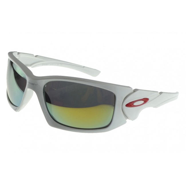 Oakley Scalpel Sunglasses White Frame Green Lens Gorgeous