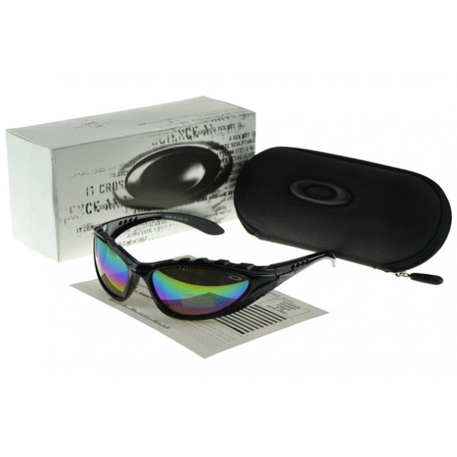 Oakley Sports Sunglasses black Frame multicolor Lens