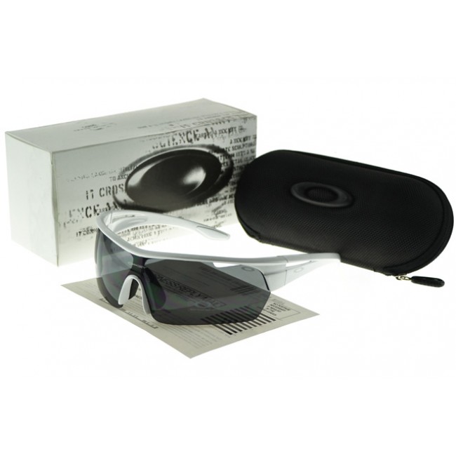 Oakley Sports Sunglasses white Frame black Lens