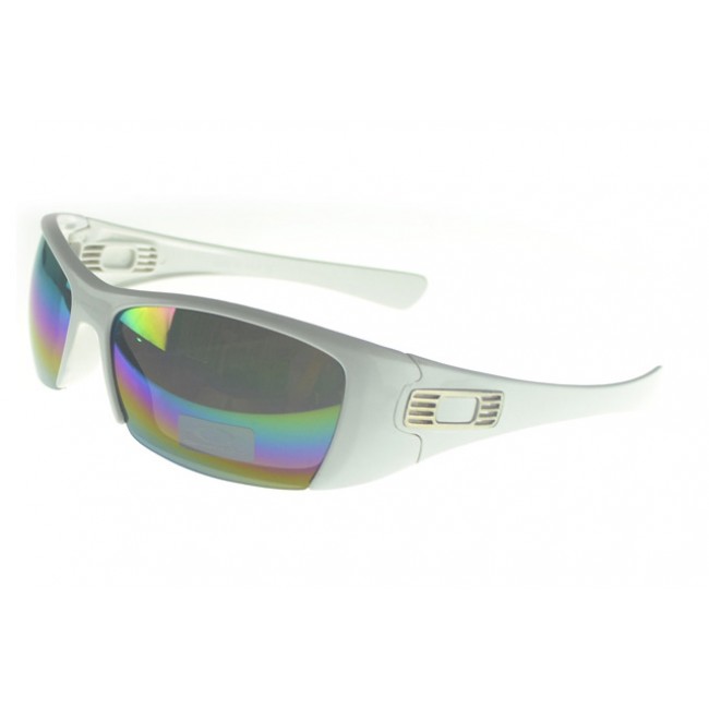 Oakley Antix Sunglasses white Frame milticolor Lens Enjoy Online